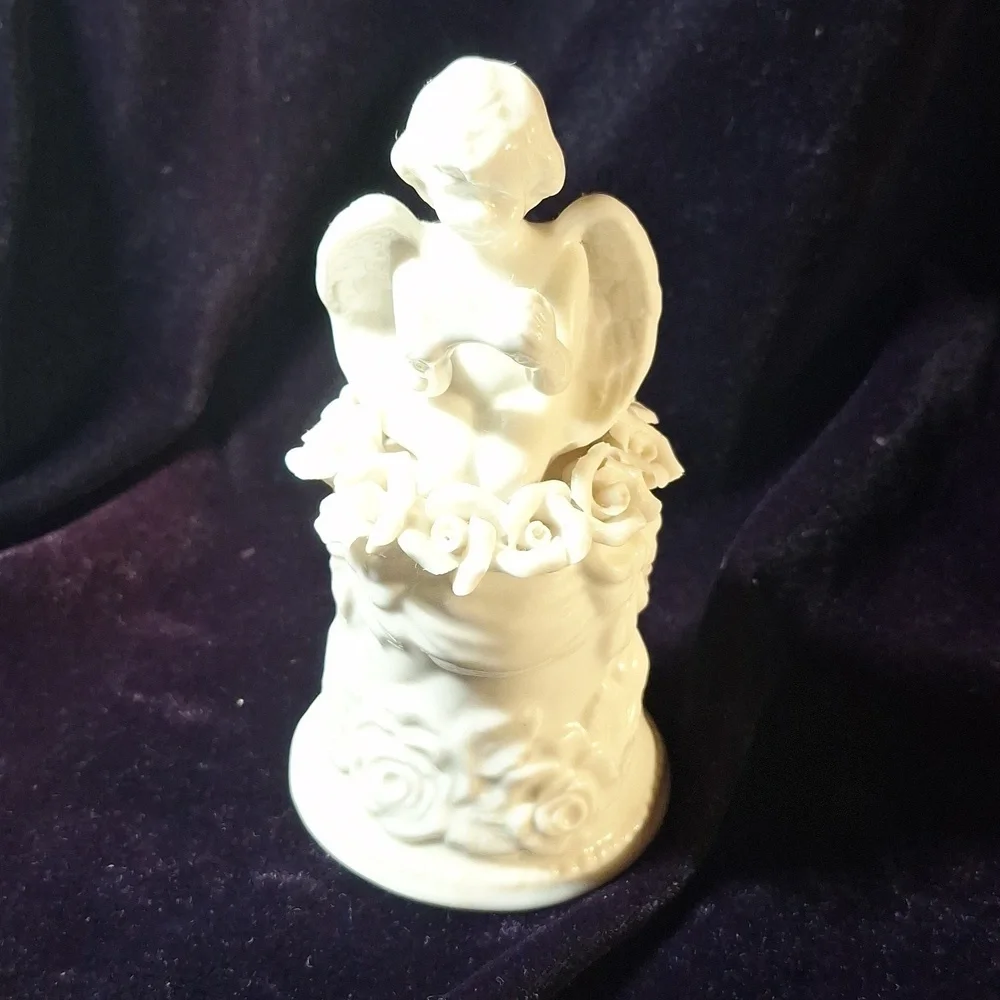 White porcelain Angel bells